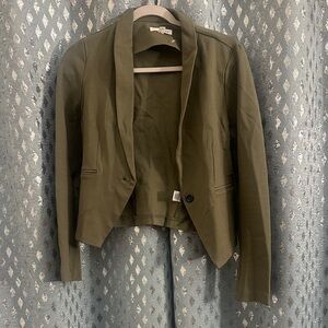Olive Green Women's Blazer